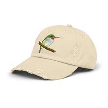 Load image into Gallery viewer, Cap - Pajaro San Predito Puerto Rico Bird Distressed Design