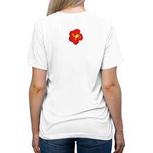 Load image into Gallery viewer, Triblend Tee with YOAMOPR Logo - El Coqui and Amapola Flower Design